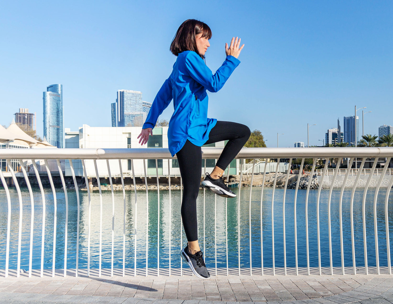 Modest sportswear for hijabi athletes and all women who choose to wear modest athletic wear.