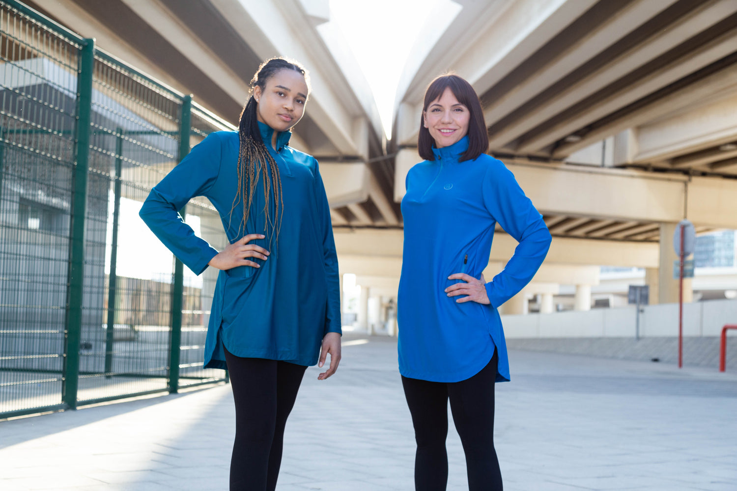 Modest sportswear for hijabi athletes and all women who choose to wear modest athletic wear. 